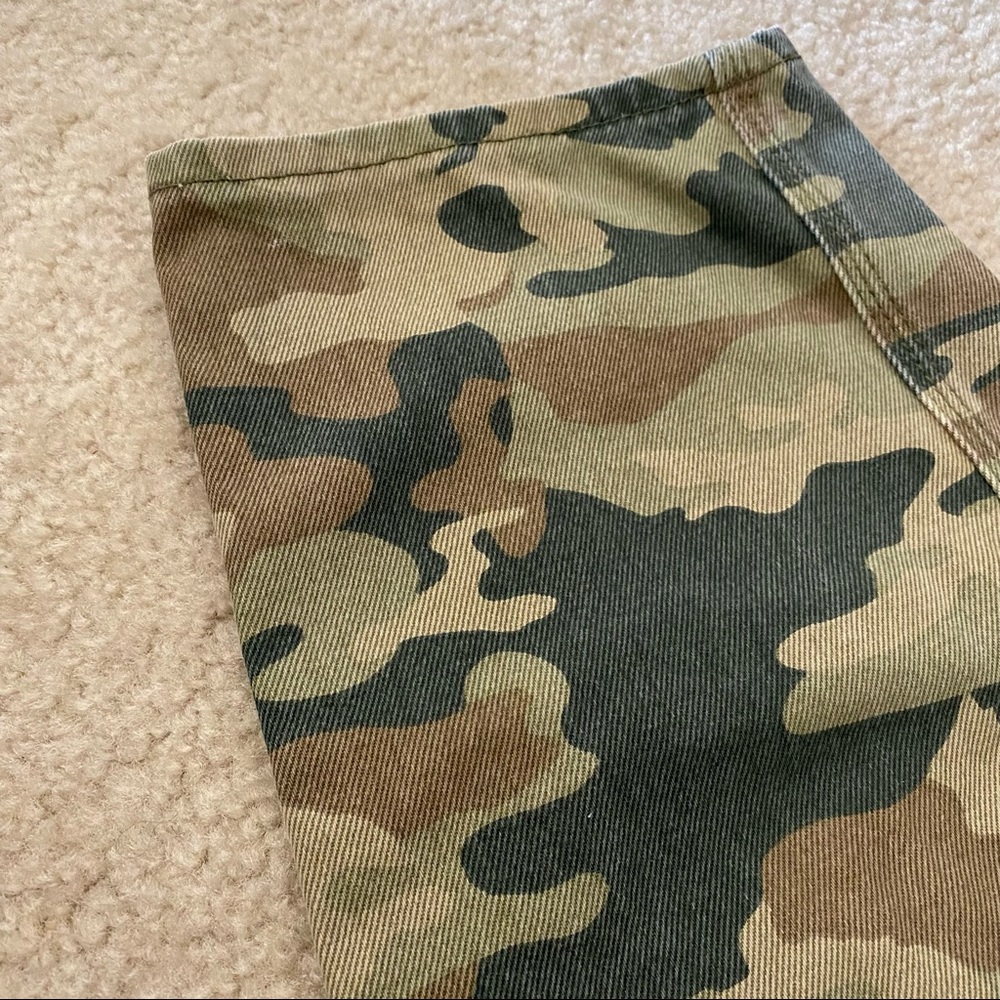 Free people we the free camo fatigue high waisted - Picture 7 of 9
